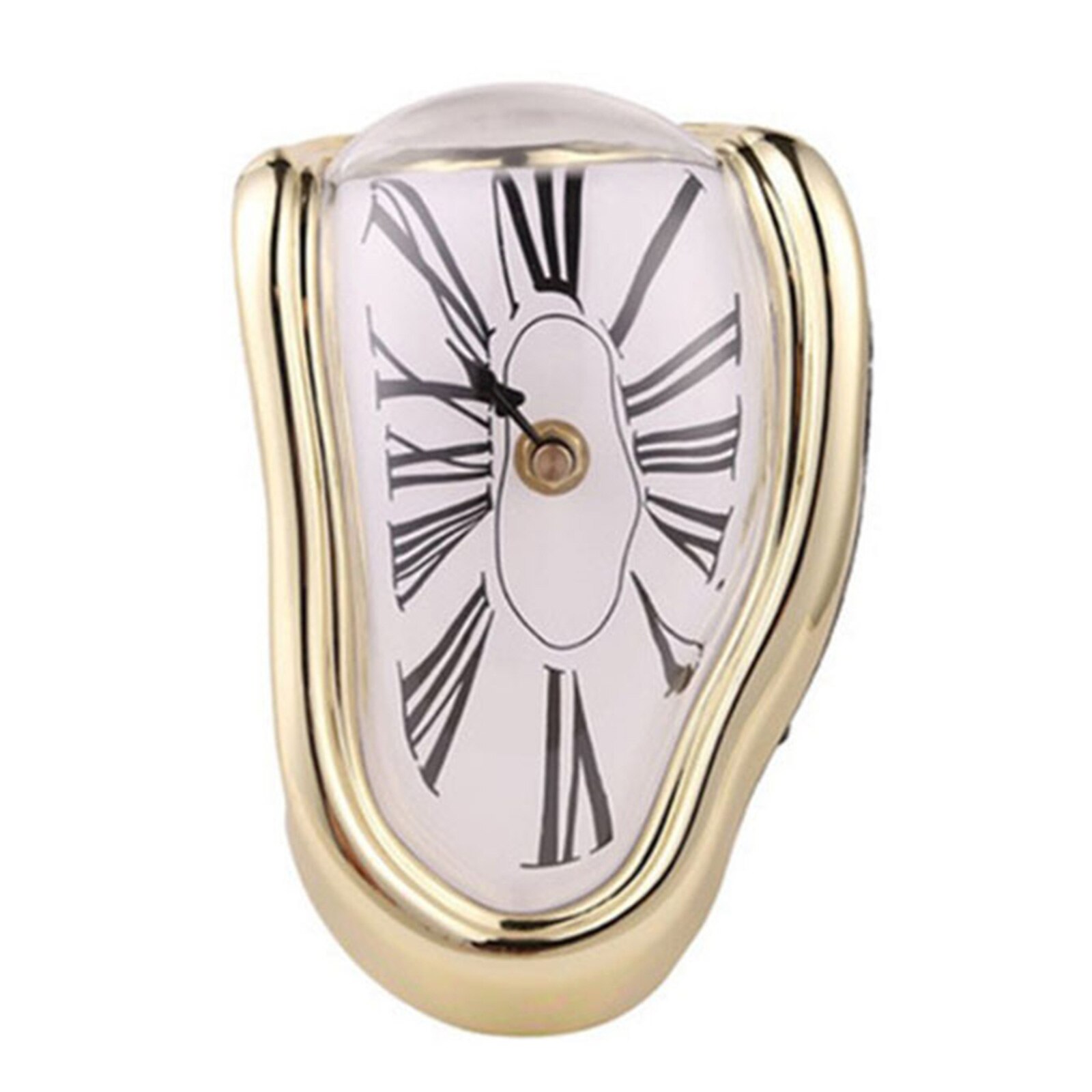 Melting Distorted Wall Clock Surrealism Clock Table Shelf Desk Wall Watch Home Decoration