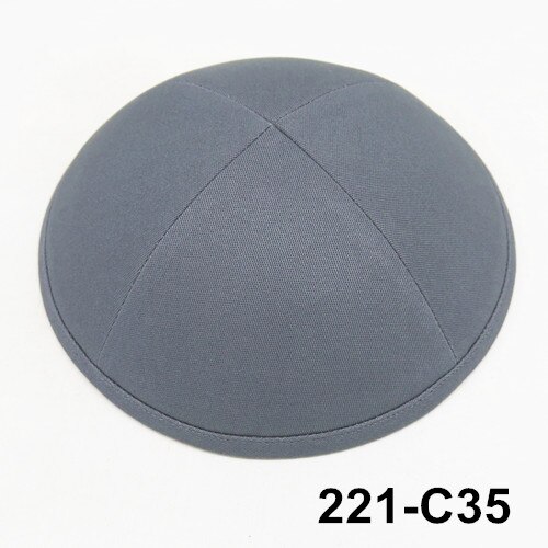Bomuldstwill kippah ,19cm kipa, kippot, jødehat, skullies & beanies, yarmullka, kasket: 221 c35