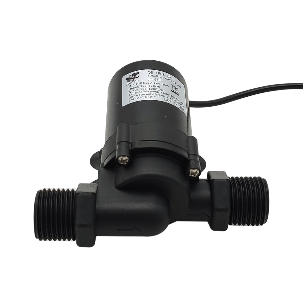 Water Pump Solar DC 12V 24V Water Circulation Pump Brushless Motor Water Pump