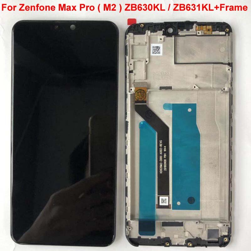 6.26 ''AAA Original LCD Für Asus Zenfone Max Profi M2 ZB631KL/ZB630KL LCD Anzeige Touchscreen Digitizer Montage teile + Rahmen