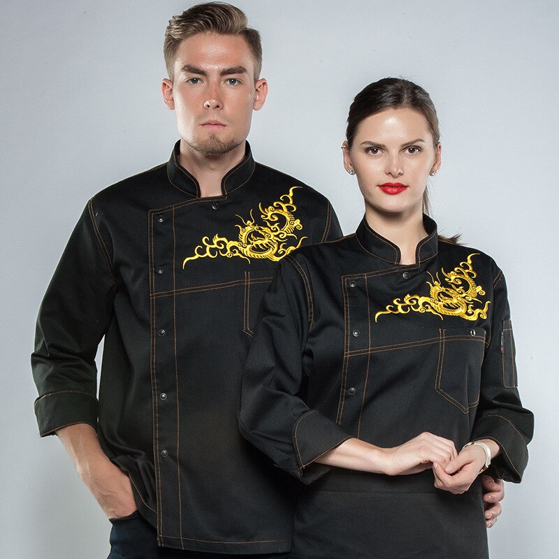 Kleding voor restaurantkoks keuken keuken keukenkleding heren en dames herfst en winter keukenkleding