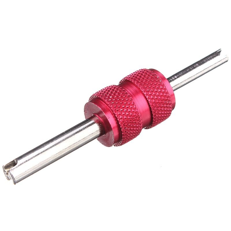 Promocja! Uniwersalny wentyl opony samochodowej rdzeń narzędzie robić instalowania usuwania naprawa narzędzie-automatyczny 2 rozmiary czerwony