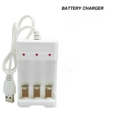 Usb 3- slots /4- slots snelladende batterijlader kortsluitbeveiliging aaa en aaa oplaadbare batterijstation: 3 sleuven