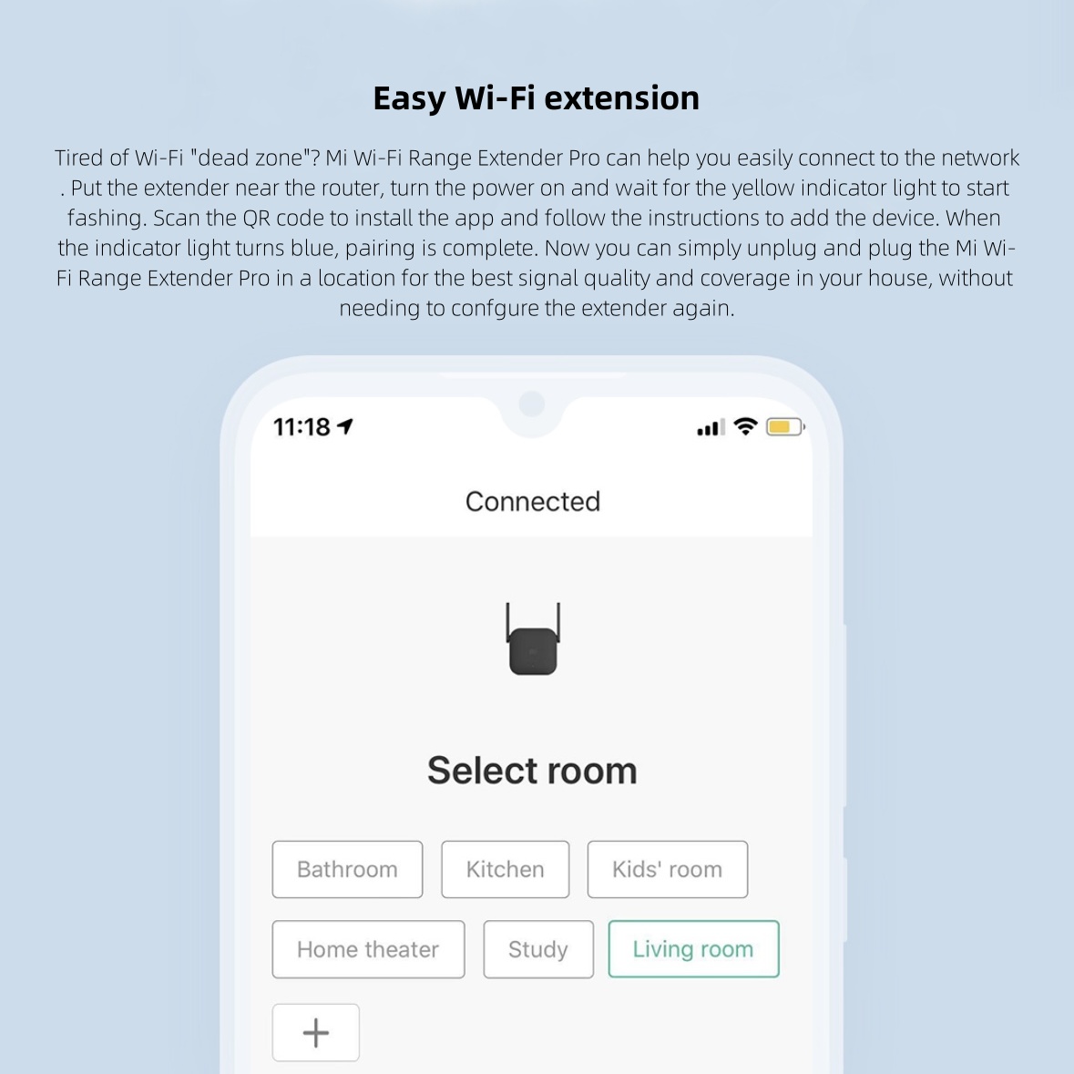 Nowy oryginalny wzmacniacz Xiaomi Wifi Pro 300M 2.4G Repeater sieciowy Expander Extender zakres Roteader Mi bezprzewodowy Router wi-fi