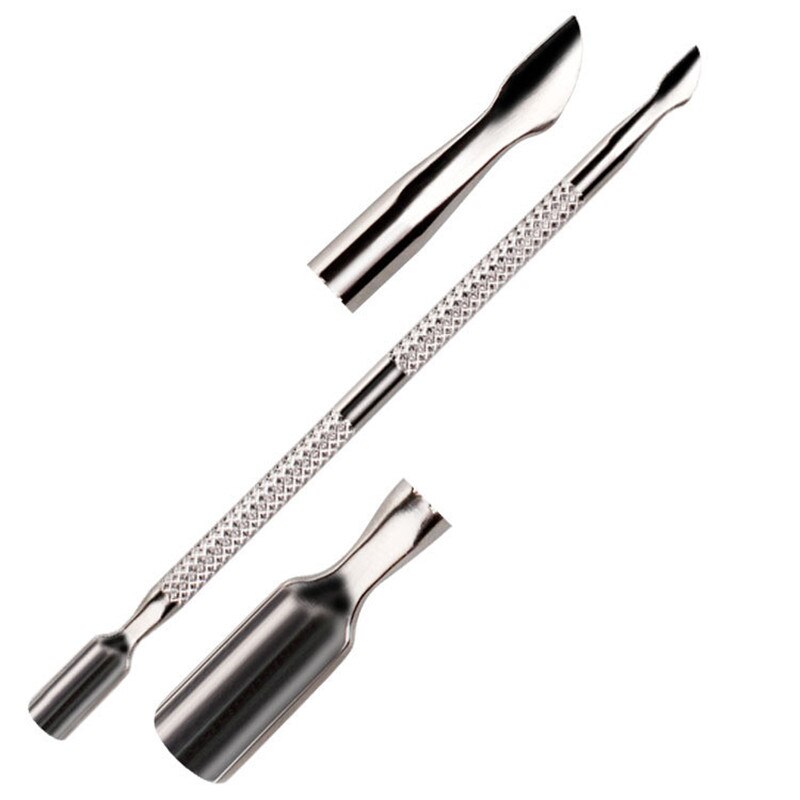 Dual-Ended Chameleon Nail Cuticle Pusher Dode-Skin Remover Rainbow Rvs Nail Art Tool: G-A011-3
