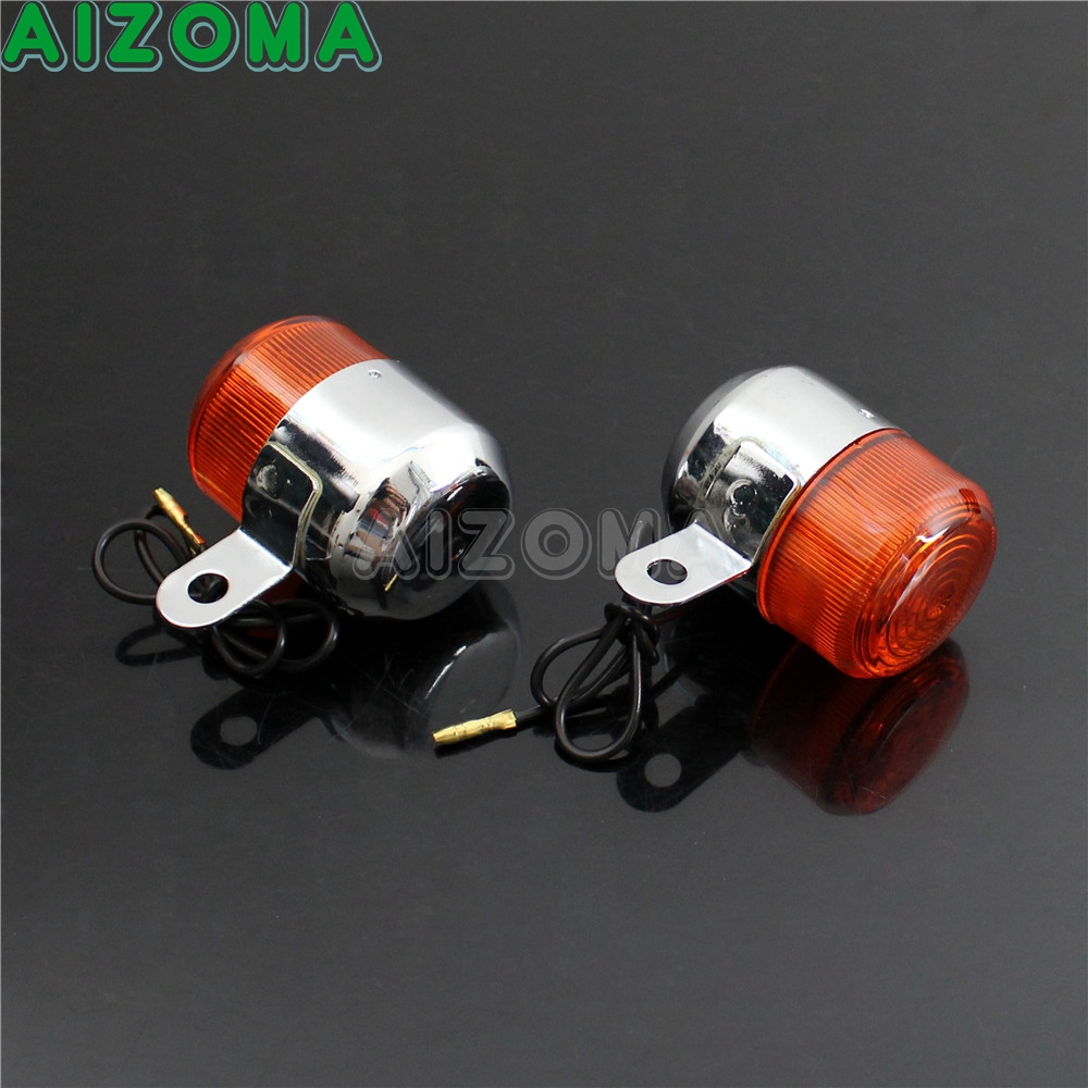 Clignotants de moto pour Honda P25 P50 Z50J1 Z50 Z50A K1/K2 ST50 Dax ST70 CT70 K3, 2 paires, 4 pièces