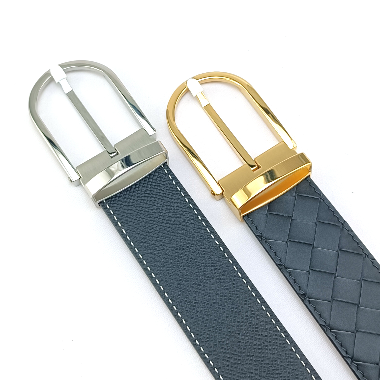 Casual Riem - 35mm Breedte - PU Leer - Roestvrijstalen Gesp - Unisex Volwassenen