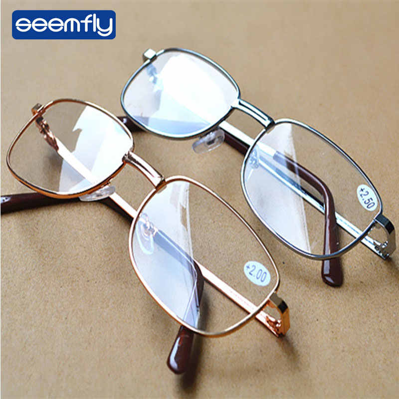 Seemfly Clear Vision Bril Vergrootglas Vergrootglas Eyewear Leesbril Draagbare Voor Ouders Verziend Vergroting