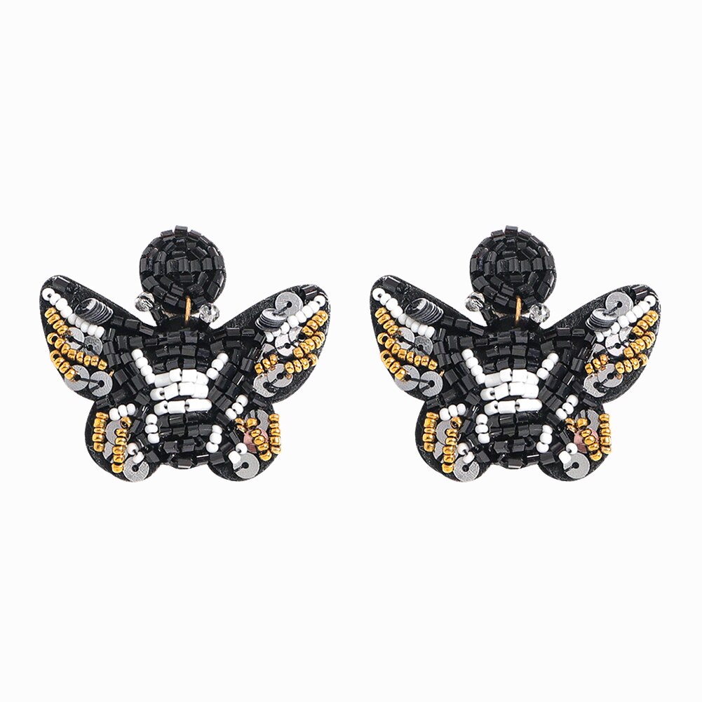 Vedawas Mode Vlinder Kralen Oorbellen Voor Vrouwen Trendy Handgemaakte Acryl Dier Oorbellen Bruiloft Sieraden Party