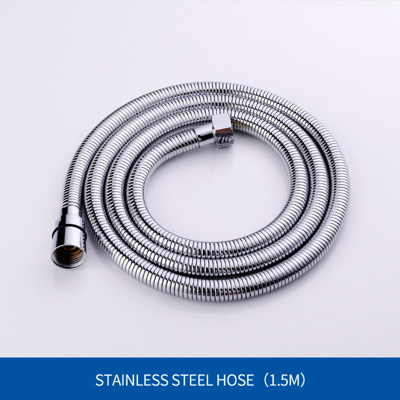 Square Adjustable Lifting Shower Slide Bar with Shower Holder ABS Sliding Bar Shower Set: Hose Only