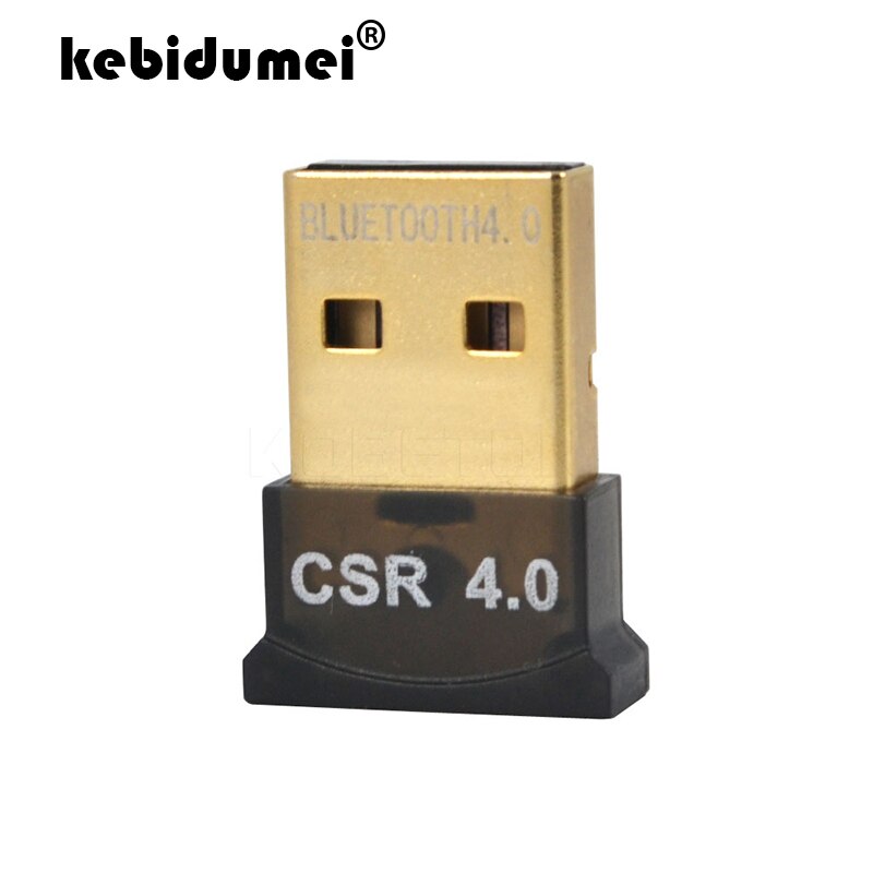 kebidumei Wireless Bluetooth 4.0 Adapter Dongle USB 2.0 Wireless EDR Adaptor with 3Mbps for Laptop Notebook Tablet Computer