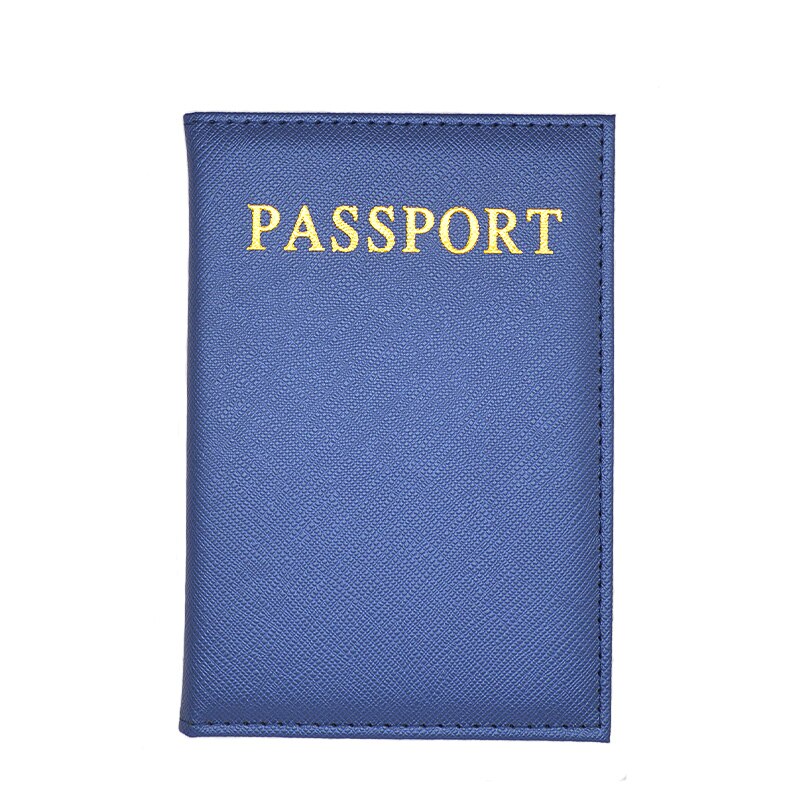 Funda para pasaporte de mujer, bonita funda rosa de viaje para pasaporte, funda para documentos de viaje en el pasaporte para chicas, Paspoort de Holanda: Azul oscuro