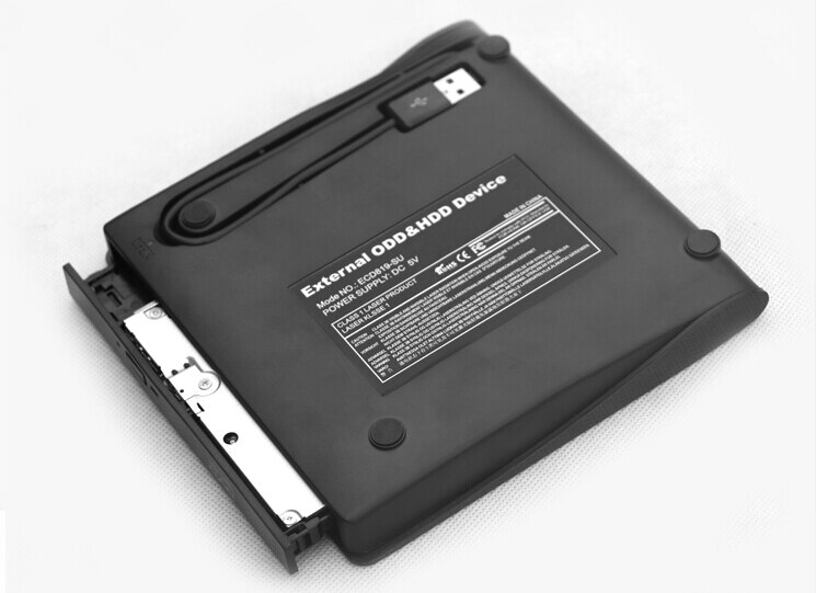 Lecteur externe Portable mince USB, lecteur de musique, DVD, films, jeux vidéo, CD, RW, graveur Combo, lecteur USB,