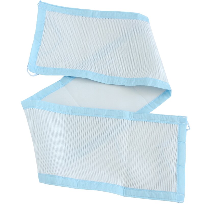 Cama de bebê Crib Bumpers Bumper Malha Respirável 3 Camada Forro de Berço Do Bebê Da Cama de Bebê Cama Berço Em Torno de Protetor de Azul e rosa Cor