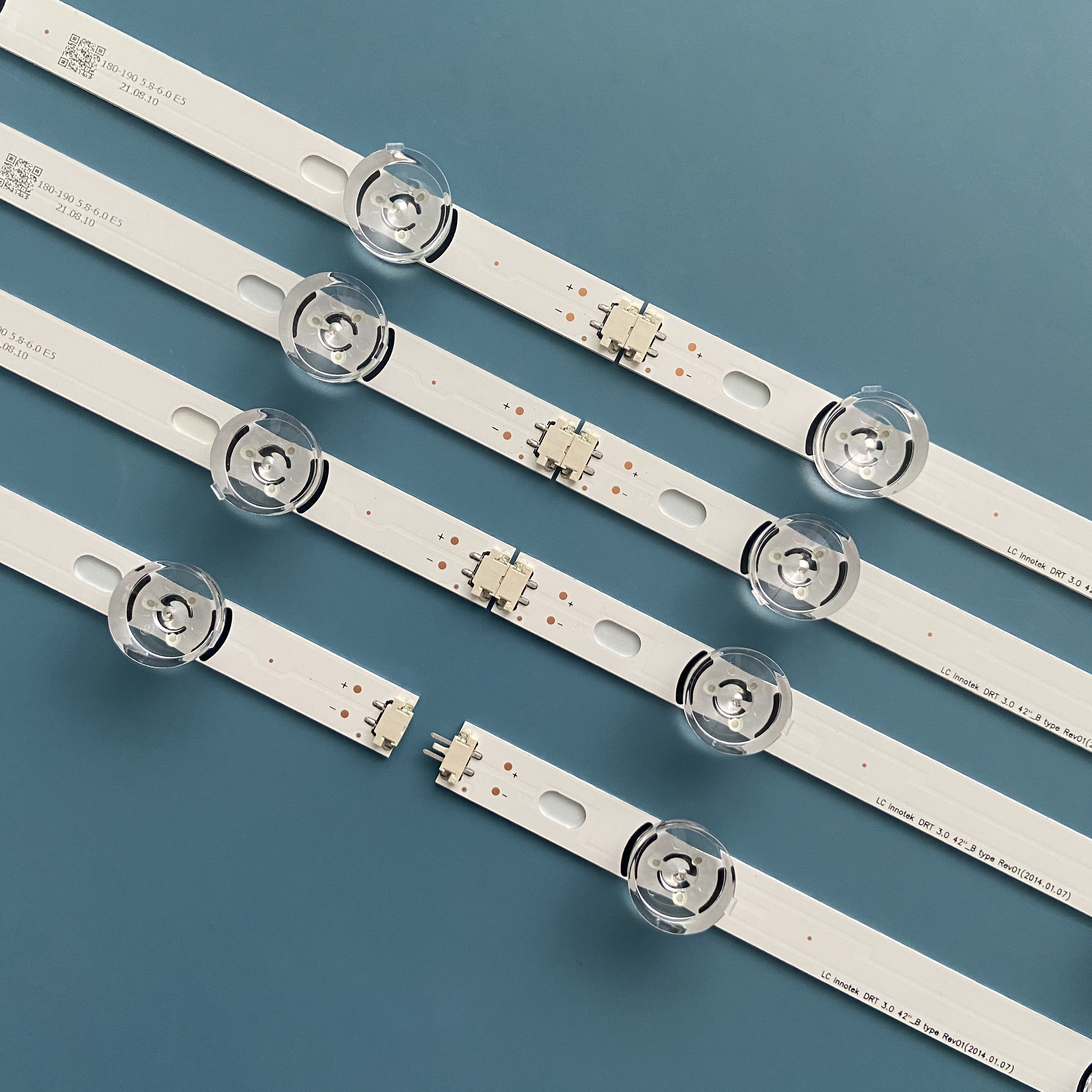 Tira de LED para iluminación trasera de TV para LIG 42LF5800 42LF5809 42LB560 42 "Kit barras de retroiluminación 42LF5800-UA 42LB5600-UZ 42LB5600-UH 42LB542