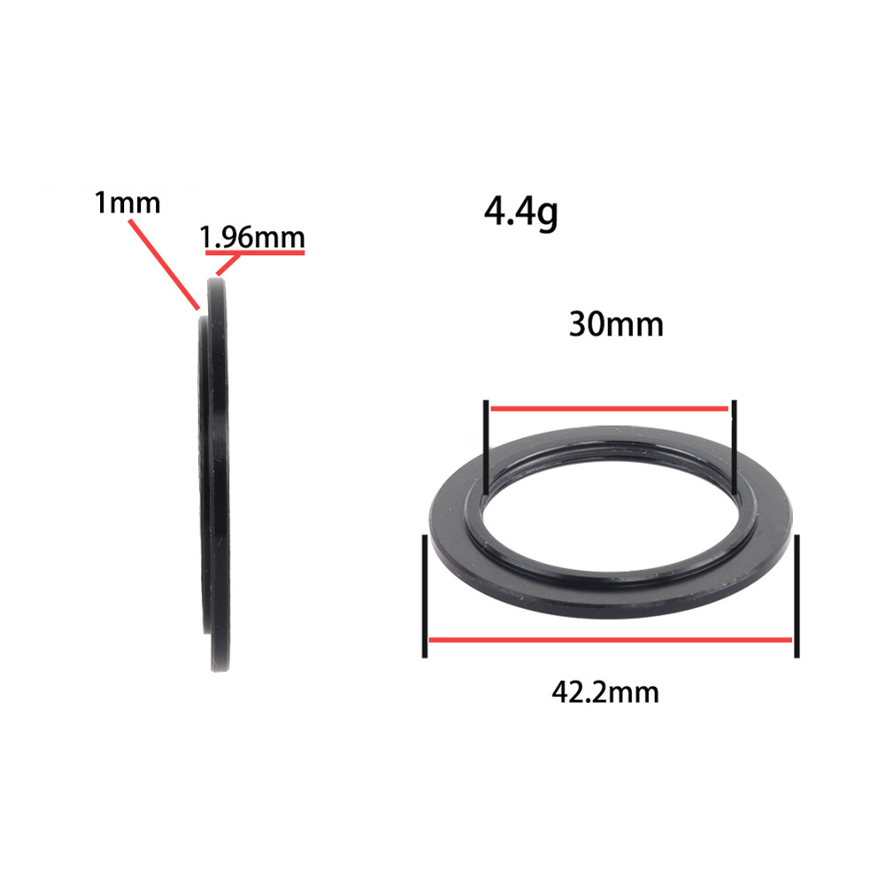 1pc Fahrrad Tretlager Adapter Fahrrad Seite Abdeckung Patcher Für DUB Für BSA BB Fahrrad Tretlager Adapter Zubehör: YELLOW