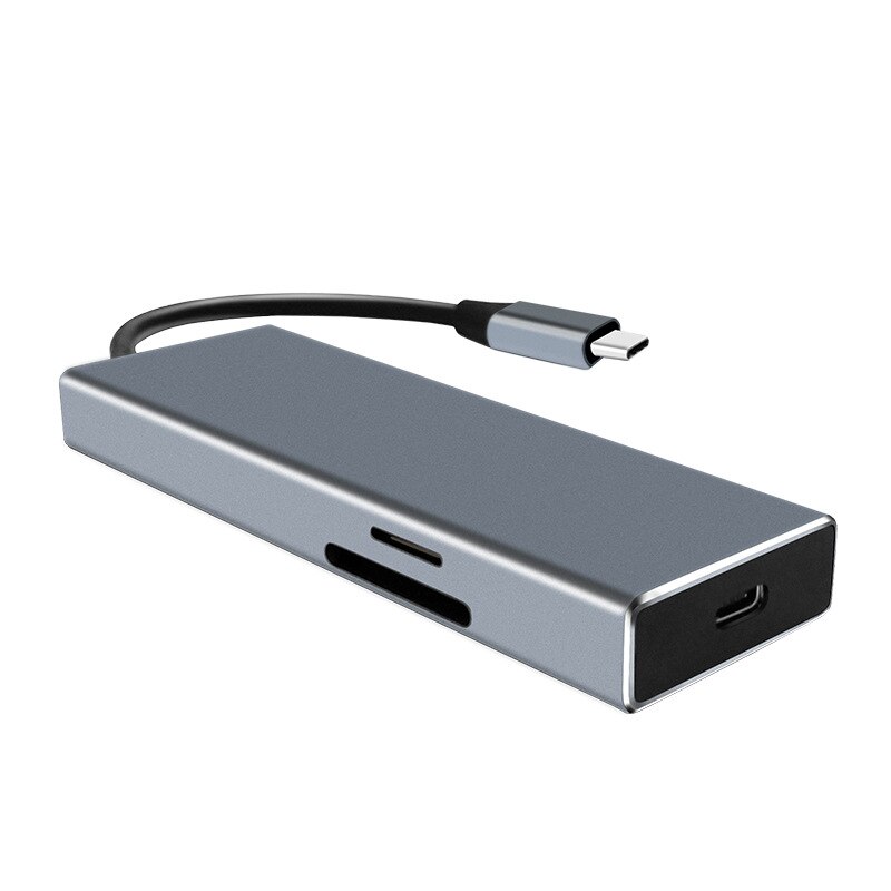 Typ-C zu HDMI Docking Bahnhof 3,0 USB Hub Hub Leser 4K