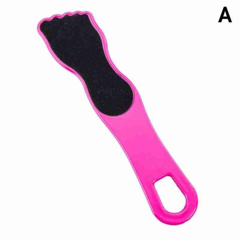 Files Double Sided Foot File Callus Remover For Feet Pedicure Grater To Smooth Hard Coarse Dry Tough Skin Foot Peeling Tools: Red