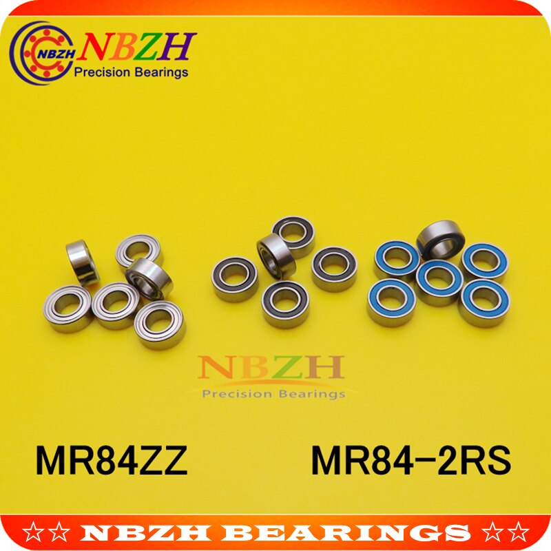 NBZH price 10 PCS MR84ZZ MR84-2RS SMR84ZZ SMR84-2RS 4X8X3 mm Deep groove Ball Bearings MR84 / L-840 ZZ MR84 RS MR84-2RS