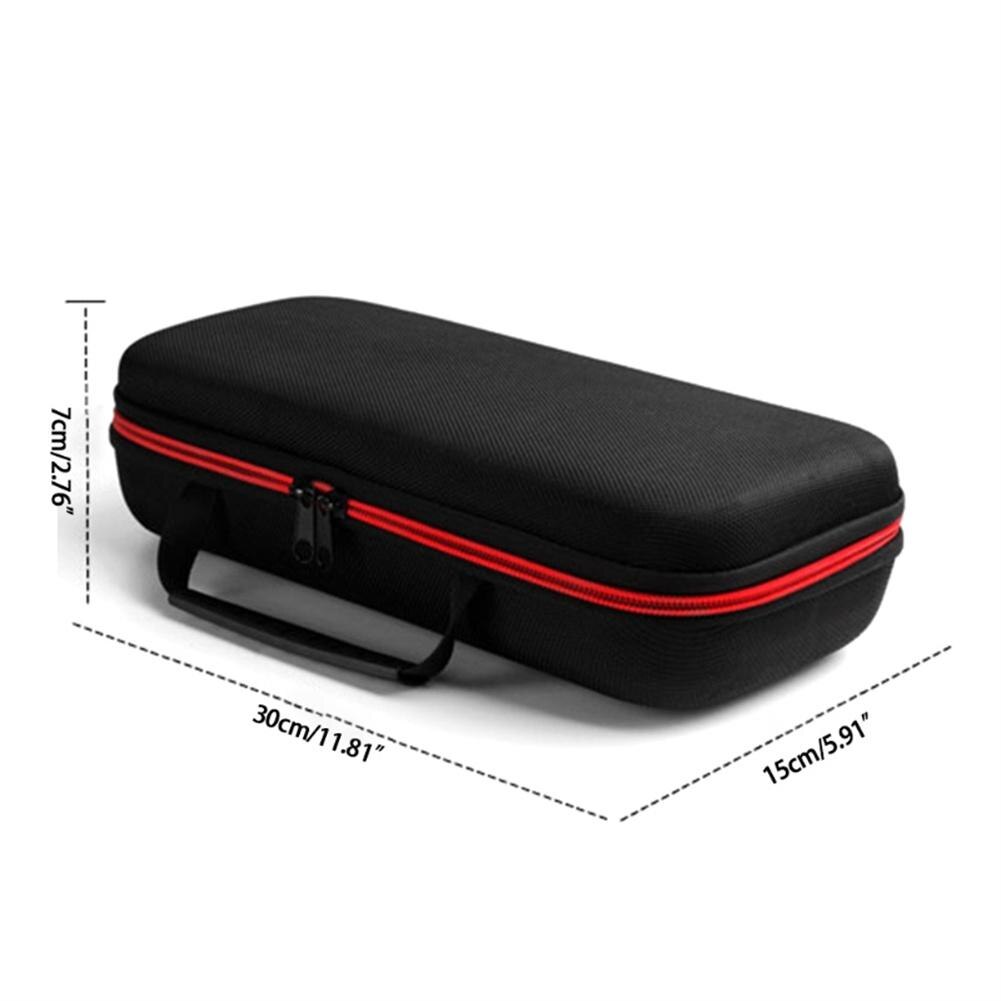 Portable wireless microphone case storage box large travel bag Shockproof EVA hard mic Bag for Travelling camping Business Trip