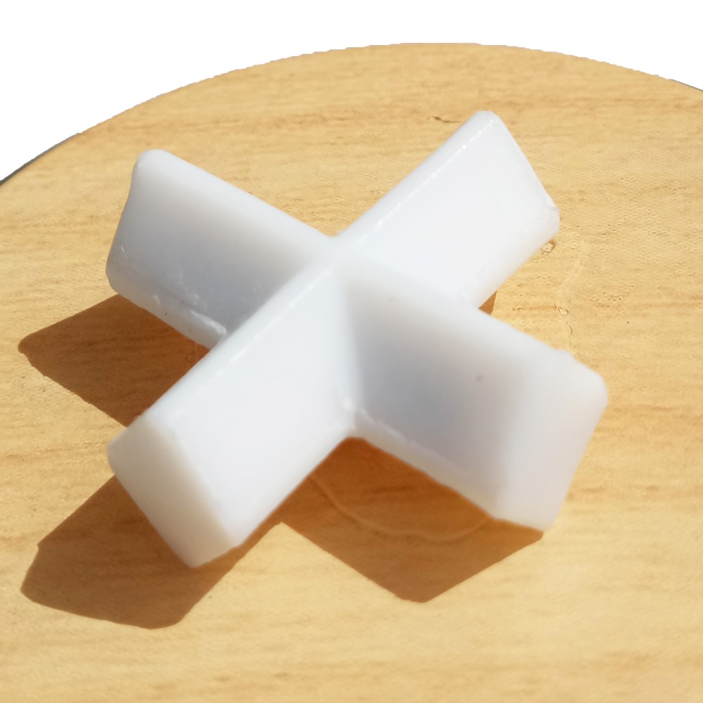 E8x20mm PTFE Magnet Rührer Rührgerät Rühren Riegel PTFE Kreuz bilden Rühren Riegel weiß Dreh Riegel, 3 stücke
