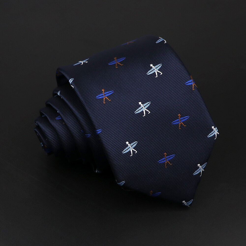 Corbata con estampado Floral para hombre, corbatas con de flores rosas, accesorios de uso diario, corbata, de boda, Original para hombre, nueva: LIGHT BLUE