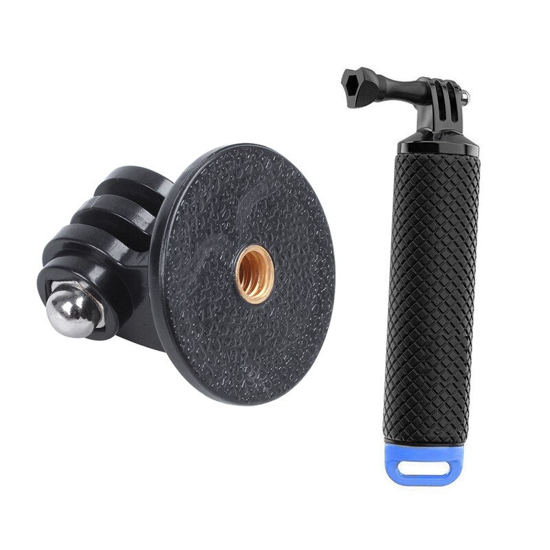 Empuñadura flotante impermeable, palo de Selfie subacuático para Gopro Hero 7 6 5 4, accesorios de Cámara de Acción de buceo/buceo (azul) wit