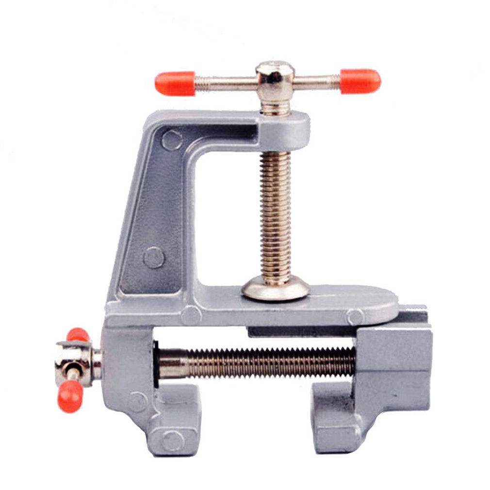 Pince de serrage pour établi, Mini étau de Table en alliage d'aluminium de 30mm, pour bricolage, moule artisanal, outil de réparation fixe