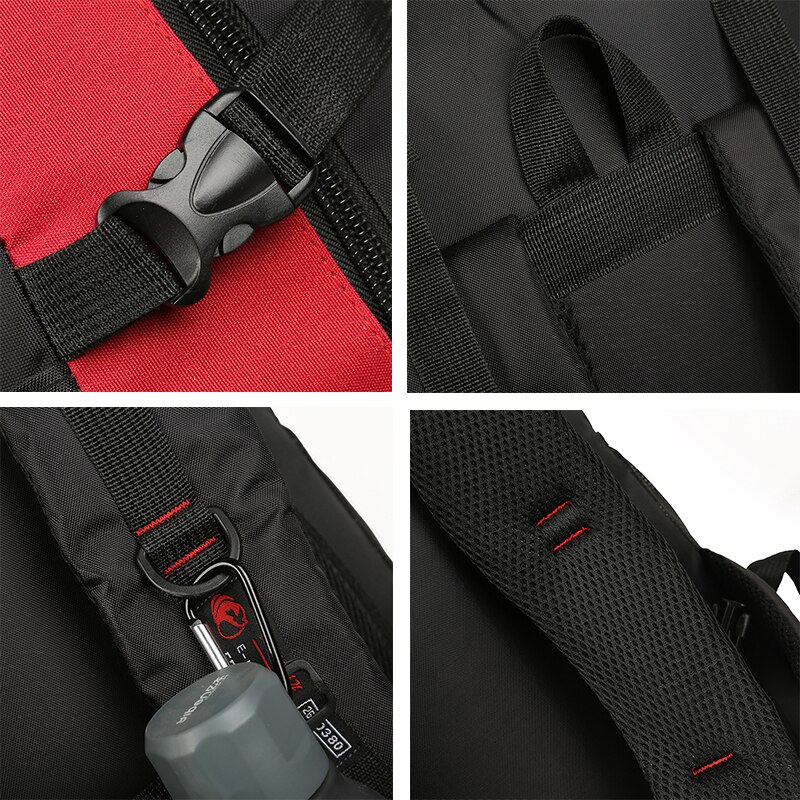 85L unisexe Oxford sacs à dos voyage sac à dos hommes sports de plein air sacs trekking sac à dos escalade randonnée Camping sac à dos pour homme