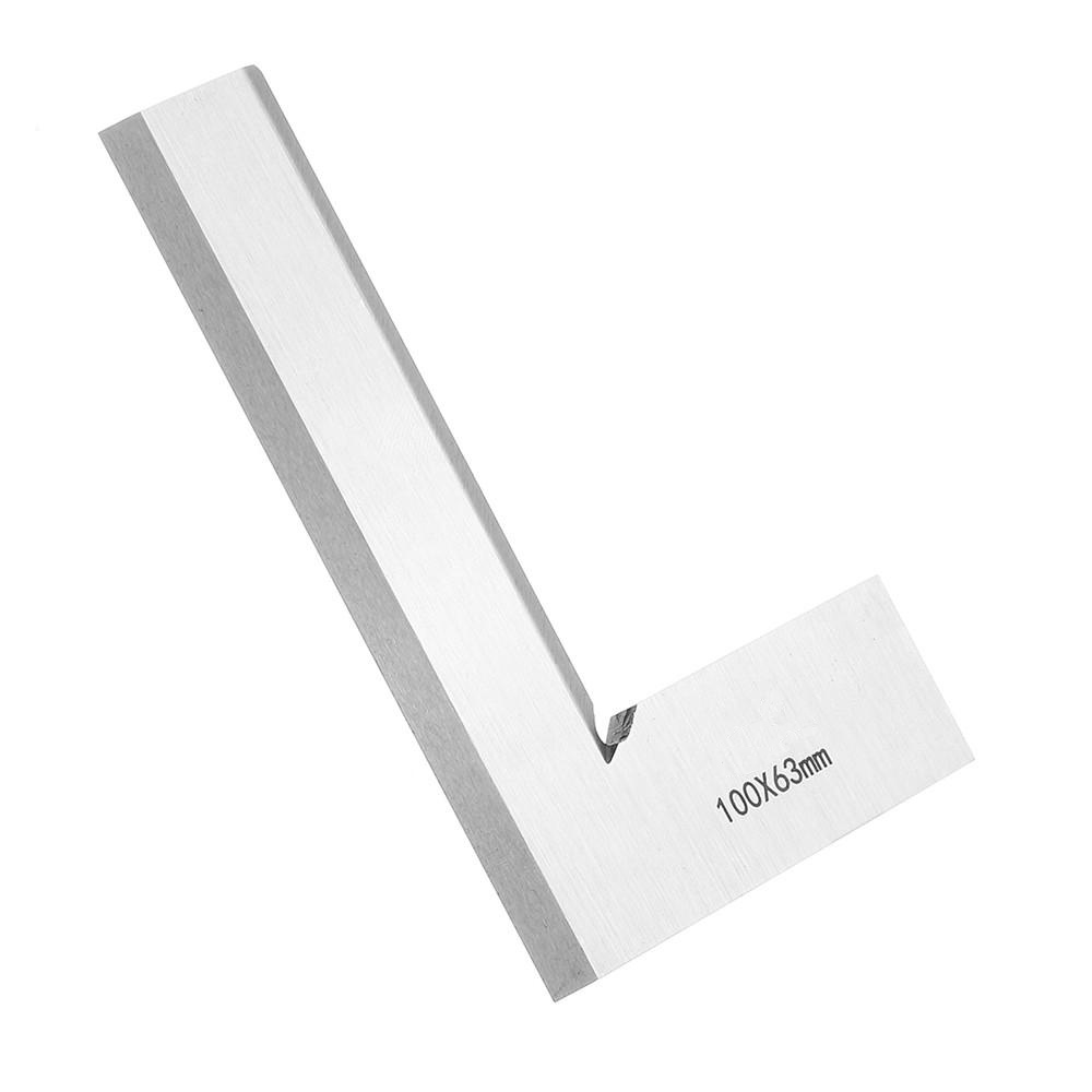 63 x 40 80 x 50 100 x 63 125 x 80 160 x 100 200 x 125mm præcisionsknivskant firkant lineal 90 grader retvinklet lineal ingeniør måleværktøj