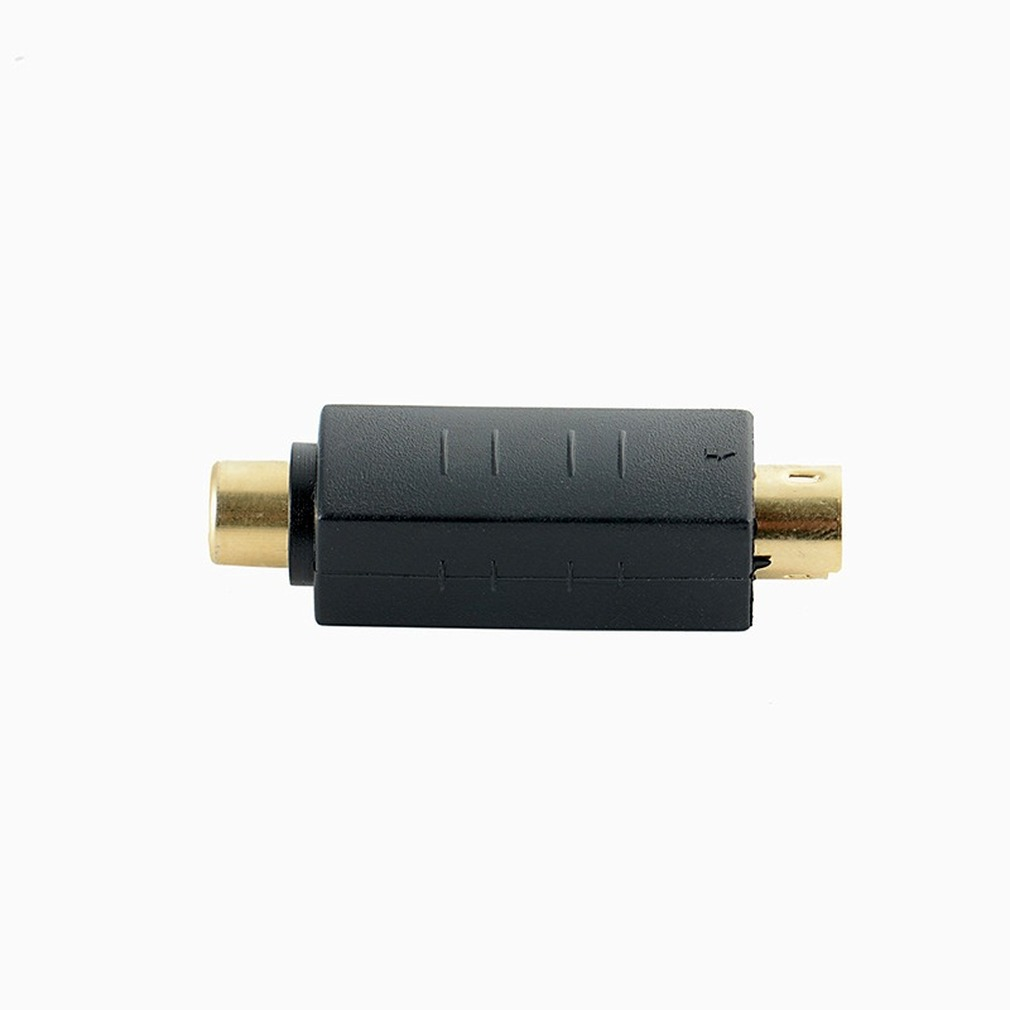 Rca hun komposit  to 4- bens s-video svideo han adapter adapter konverter stik videoterminal revolution rca mother av
