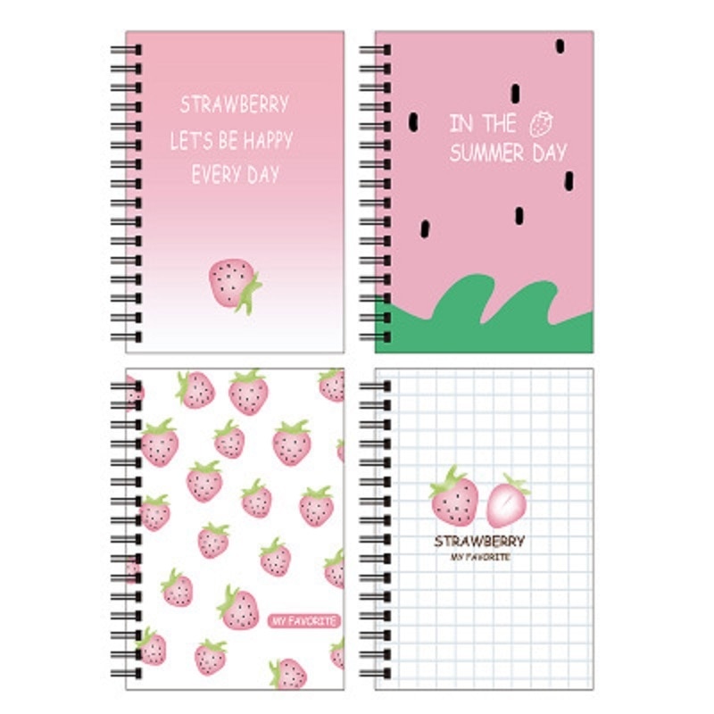 Sakura Notepad Student Stationery Notebook Novelty Cartoon Coil Notebook Cute Notebooks Random Learning Office Supplies