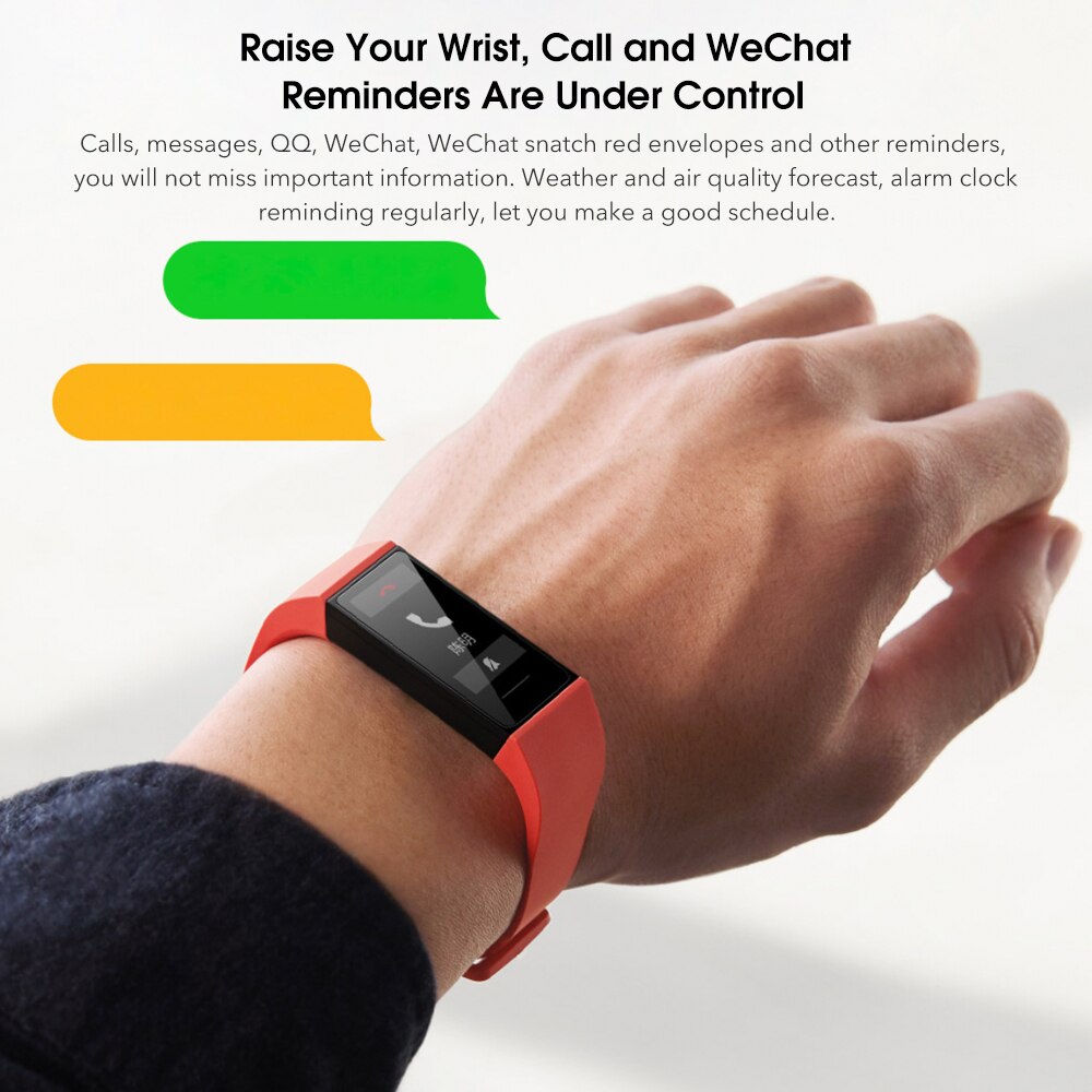 Voorverkoop Xiaomi Redmi Band Smart Polsband Fitness Armband Meerdere Gezicht 1.08 &quot;Kleuren Touchscreen Muziek Controle Hartslag Xiami