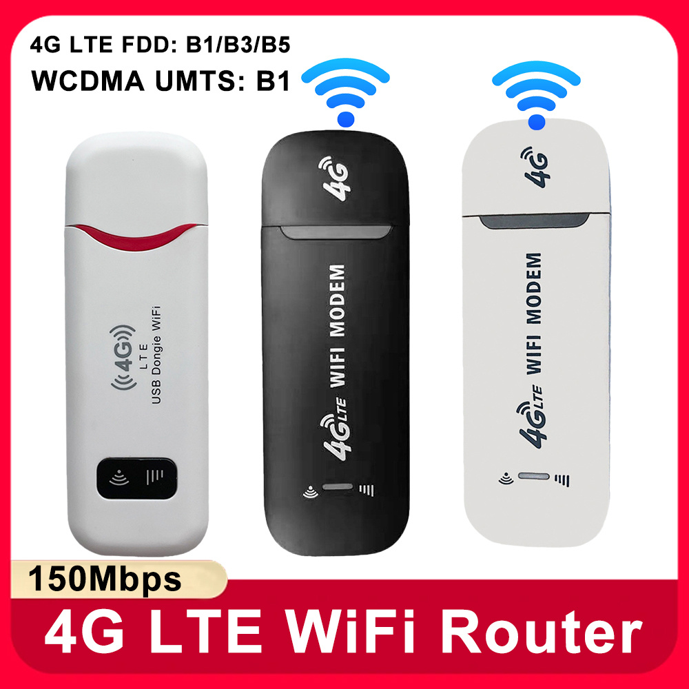 High Internet Speed 4G LTE WiFi Router Light Portble 3In1 LED Display Screeen Mini Wifi Modem Dual Card Port Signal Enhancement