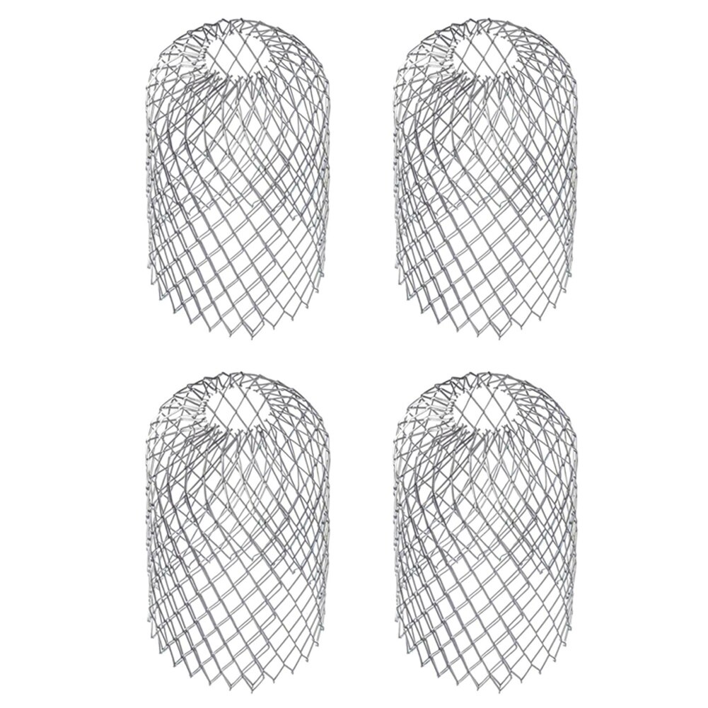 4 Uds. De desagües de hojas, cubierta de red de drenaje, filtros de canal de techo, colador, para desagües de hojas, malla de red de agua de lluvia