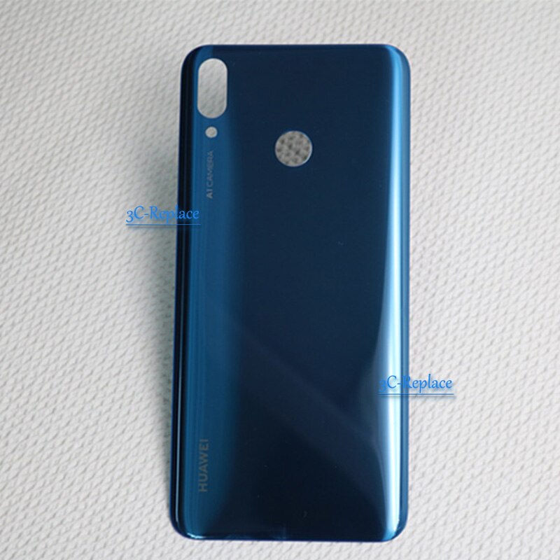 For Huawei Y9 JKM-TL00 JKM-AL00 JKM-LX1 JKM-LX3 JKM-L21 Back Battery Cover Door Housing case Rear Glass parts
