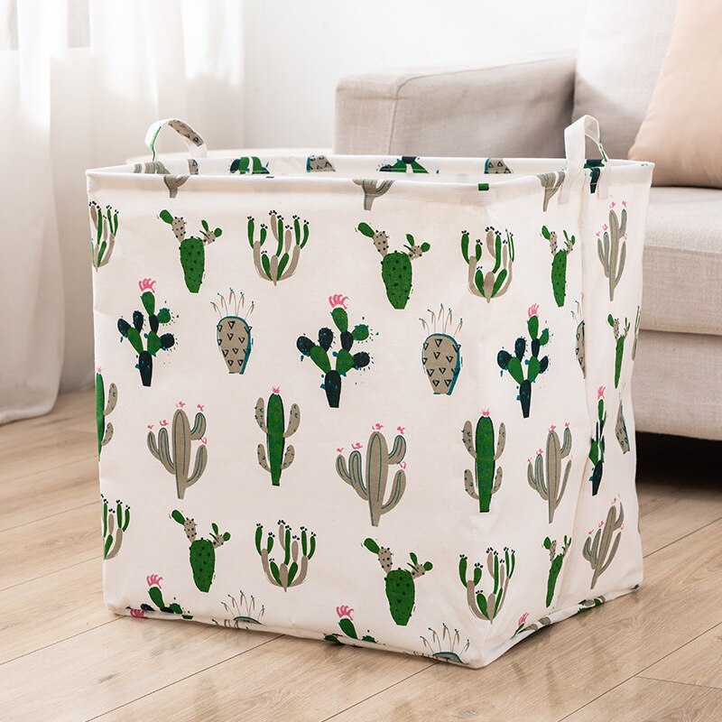 Katoen Linnen Kleding Opbergtas Trekkoord Garderobe Afwerking Zak Quilt Organizer Kleding Dampdichte Sorteren Tas Grote: K / about 40x50x50cm