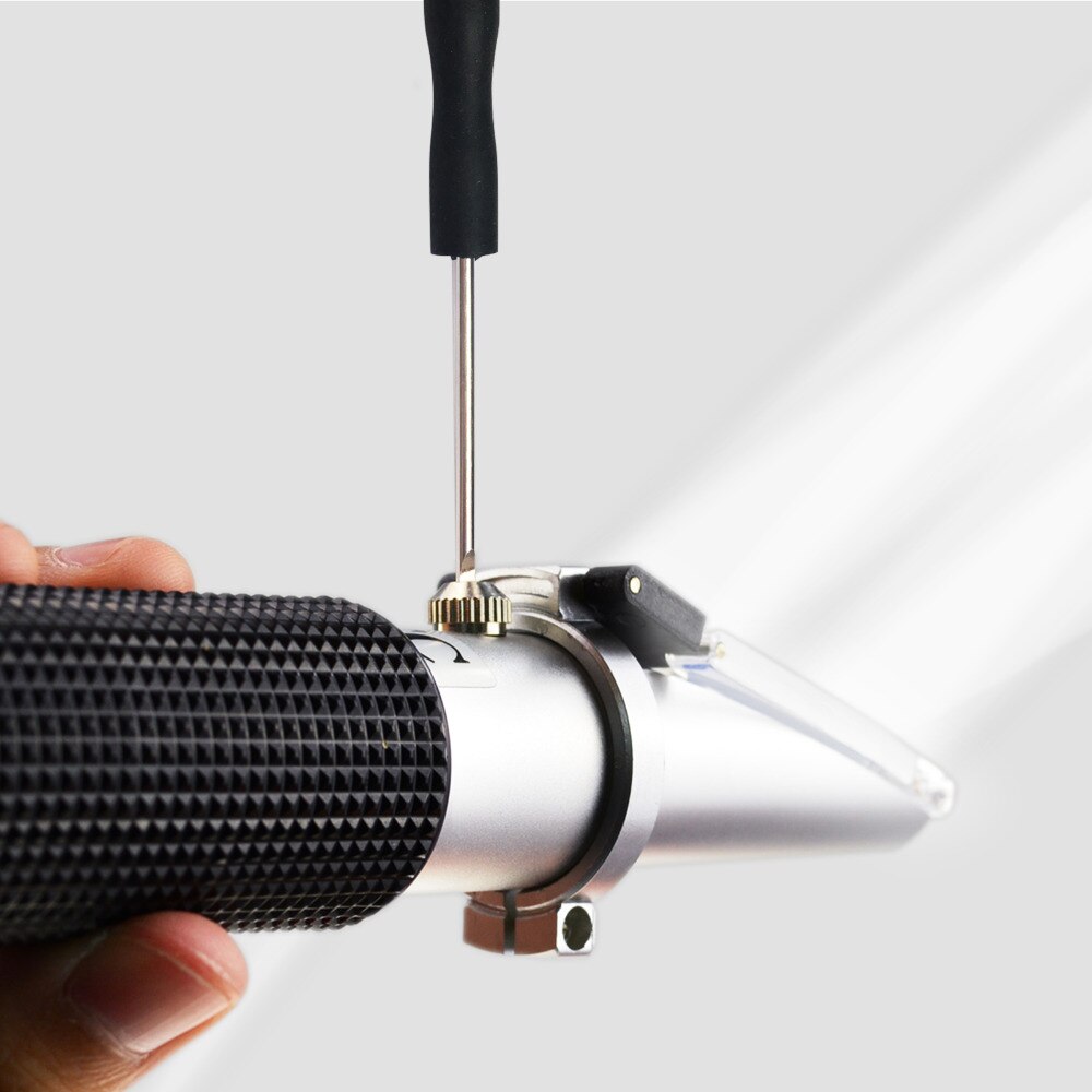 Alcohol Refractometer Met Atc 0 ~ 80% Vol Volume, Voor Gedestilleerd Dranken Wijnmakers Homebrew Concentratie Tester