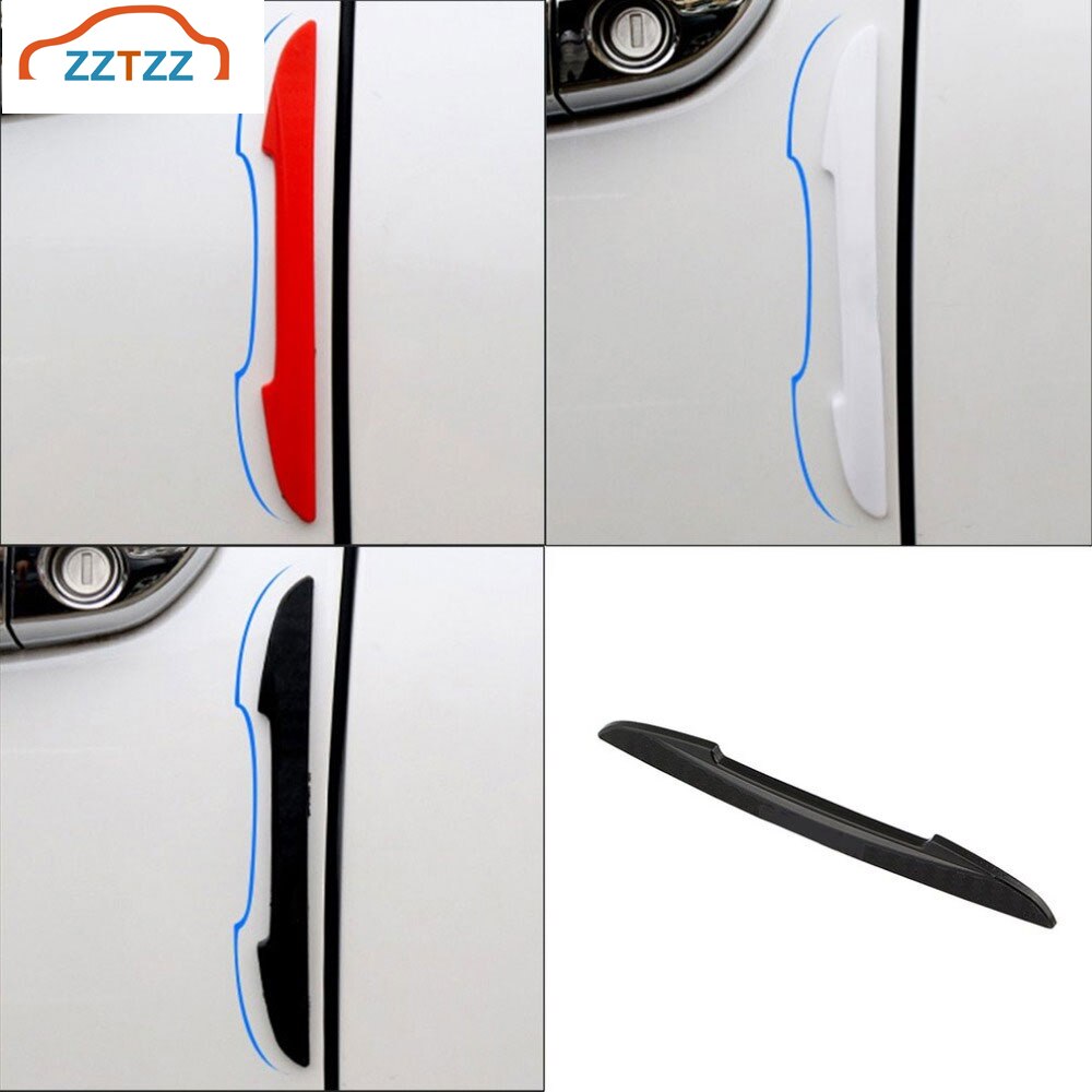 4Pcs/Set Car Door Edge Guards Anti-Collision Sticker Edge Bar Crash-Proof Anti-Scratch Car Protector