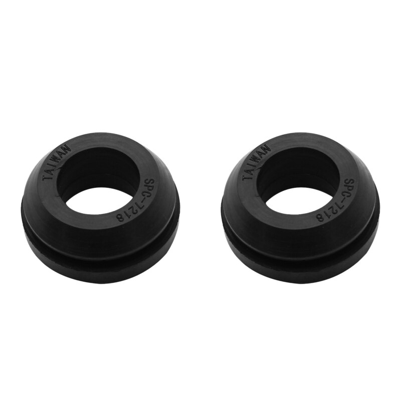 Œillets en caoutchouc PCV/reniflard pour couvercles de Valve en aluminium (2) SBC BBC SBF 350: Default Title