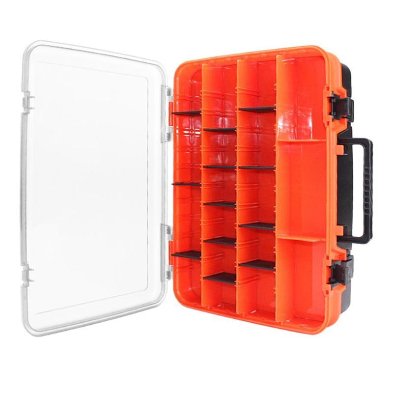 Waterproof Fishing Tackle Box Fishing Lure Spoon Hook Bait Storage Case Utility Box Carp Portable Outdoor Fishing Accessories