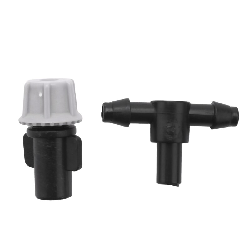 100Pcs(50 Pairs)Garden Irrigation Kit Adjustable Atomization Dripper Atomization Connection Tee Joint Water Irrigation Drip Irri