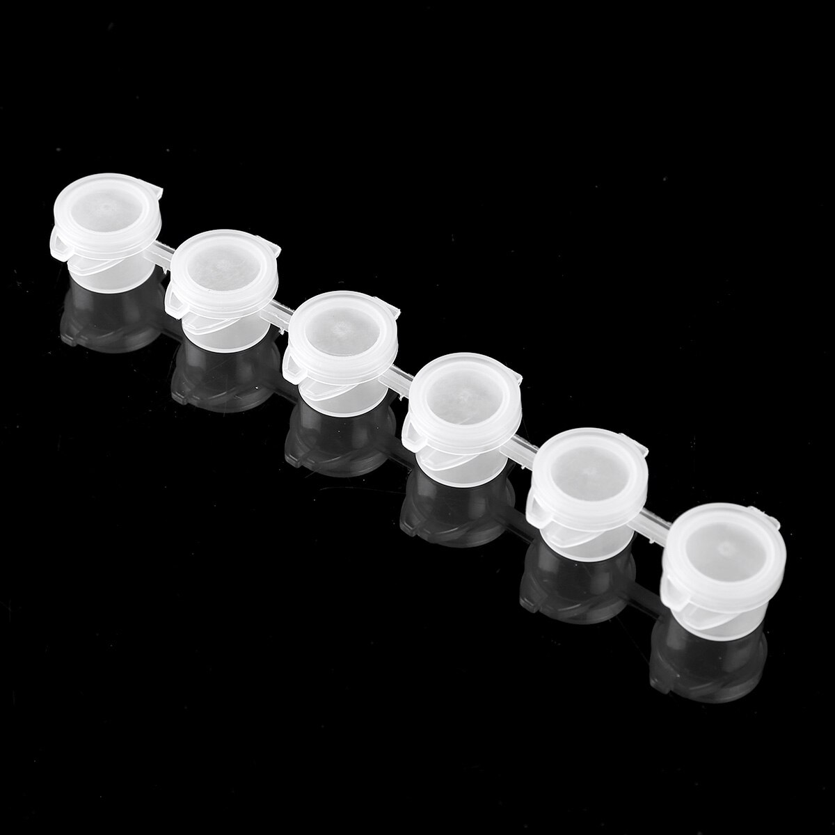 Pot de peinture vide transparent, 180 Pots, 30 bandes, Mini Pots de peinture, bandes, artisanat, aquarelle, dessin, Palette en plastique, conteneur de rangement
