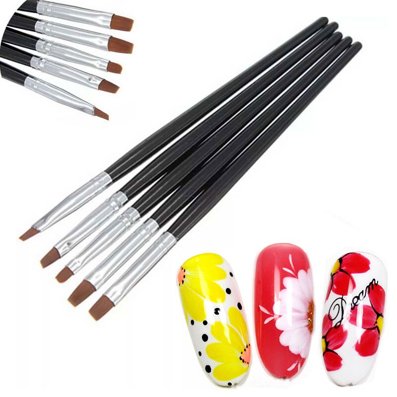 Beateal Nail Brush Set For Manicure Gel Brush For Nail Art For Acrylic Brush For A Manicure For Pinceau Nail Art Pour ongle