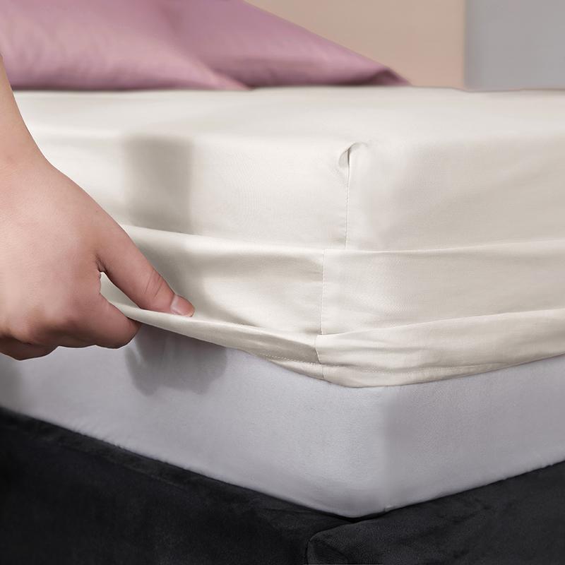 30 enfärgade 600tc egyptiska bomullsdukar madrassöverdrag med runtom elastiskt gummiband lakan sängkläder #s