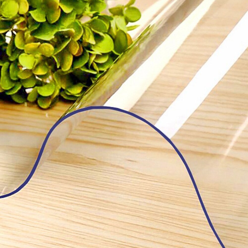 Solid hjemmekontor stue hall soverom stol matte pvc gjennomsiktig sklisikker hotell rektangel gulvbeskytter for teppe