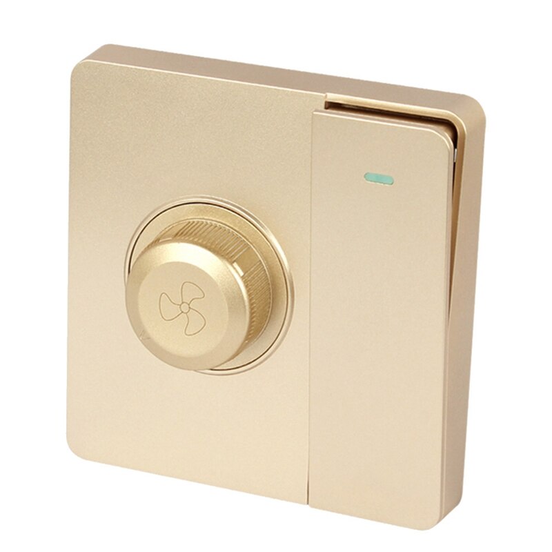 Fan Switch Electric Fan Stepless Speed Regulation with Switch, Ceiling Fan Governor, with Speed Regulation Switch