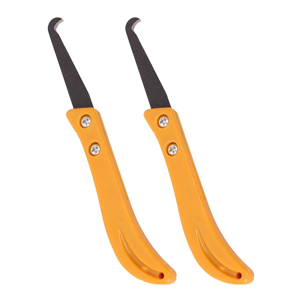 2pcs Bedroom Durable Caulking Rake Practical Manual Grout Removal Tool Tile Cleaning Corner Sealant Remover Floor Smooth Scraper