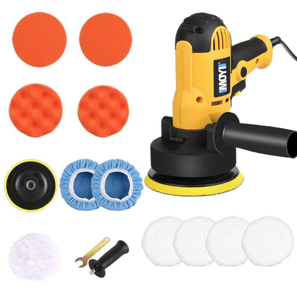 700W Polishing Machine Stepless Speed Adjustable Car Polisher Auto Polishing Machine High Efficiency Waxing Tool