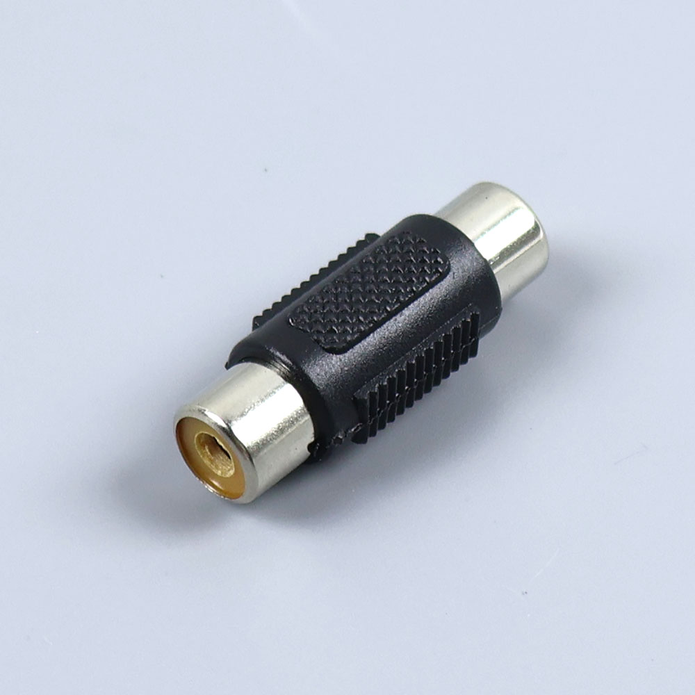 1/2/5pcs RCA Female to Female Jack Plug Connector Adapter Male to Male RCA Connector Video Audio Extender Cord Cable Converter: army green / 1P